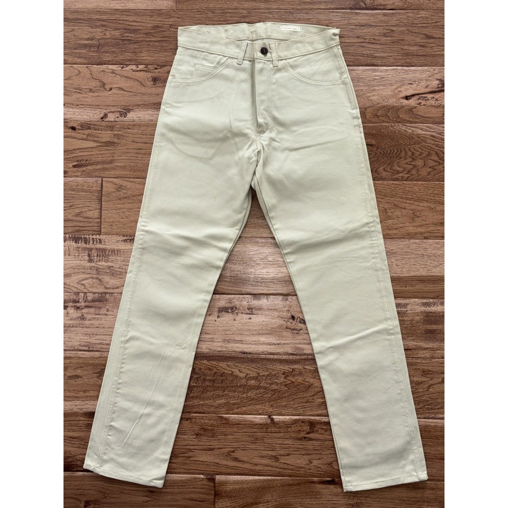 Vintage 70s Levi's White Tab Pants Men's 30x31 Cream